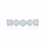 Birks Snowflake Diamond Stack Ring - Ring Size 7