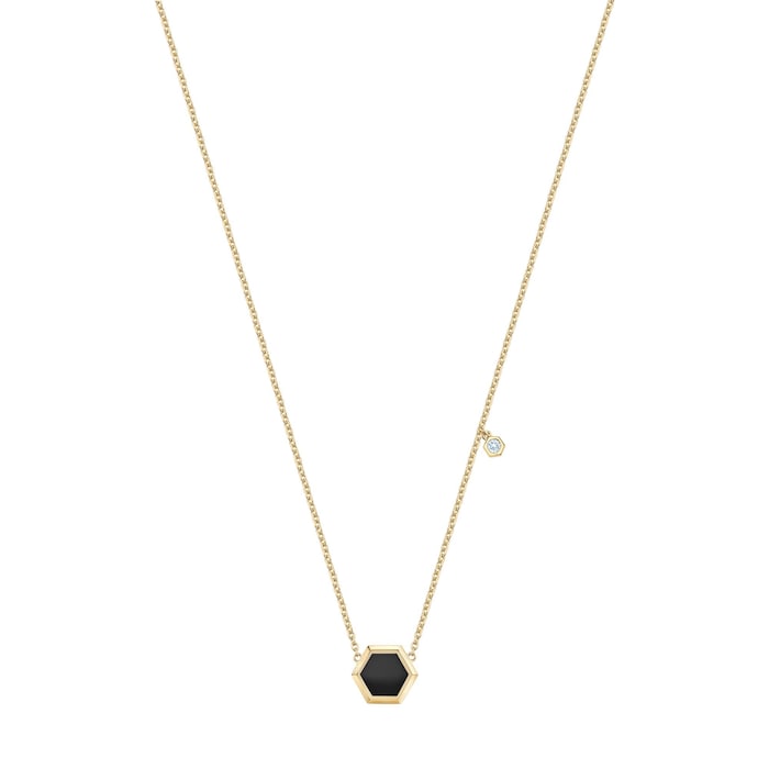 Birks Bee Chic Onyx Pendant With Diamond Accent