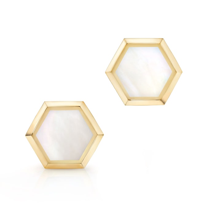 Birks Bee Chic Mother Of Pearl Earrings