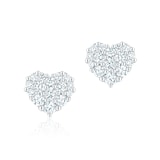 Birks Snowflake Starry Night Small Heart Earrings