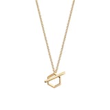 Birks Bee Chic Yellow Gold Toggle Necklace