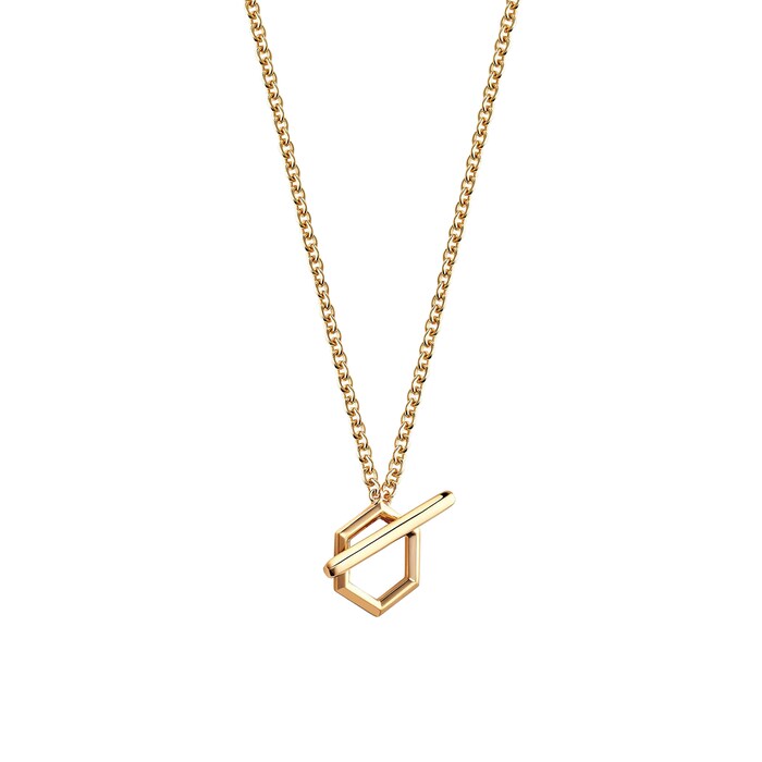 Bijoux Birks Bee Chic Yellow Gold Toggle Necklace