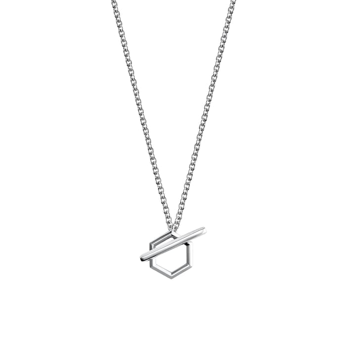 Bijoux Birks Bee Chic Silver Toggle Necklace