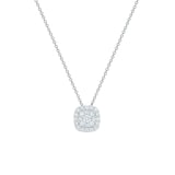 Bijoux Birks 18k White Gold 0.47cttw Diamond Snowflake Pendant