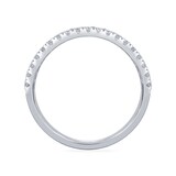 BIRKS 18k White Gold 1.03cttw Diamond Dare to Dream Ring Size 6.5