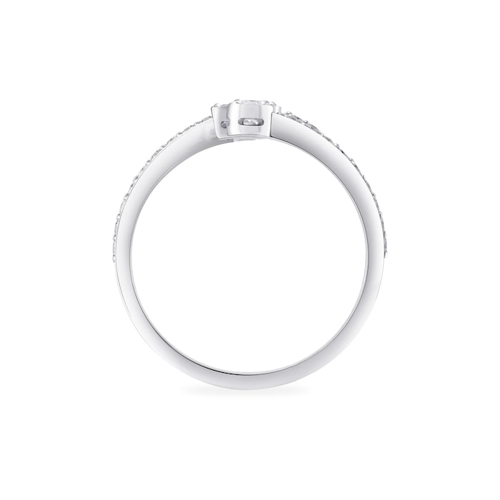 Bijoux Birks 18ct White Gold 0.47ct Diamond Splash Ring