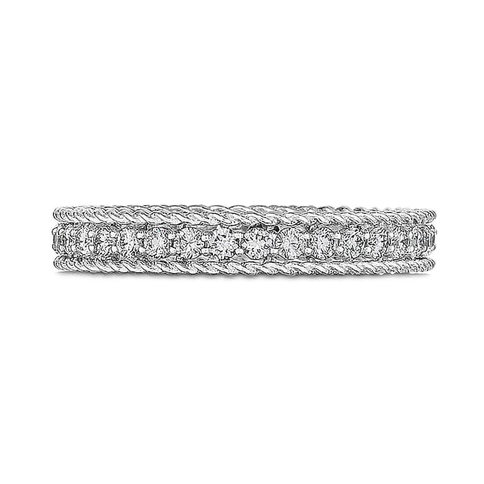 Roberto Coin Symphony 18ct White Gold 0.57cttw Diamond Bangle