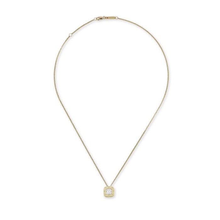 Roberto Coin Pois Moi 18ct Yellow And White Gold 0.124 Diamond Pendant