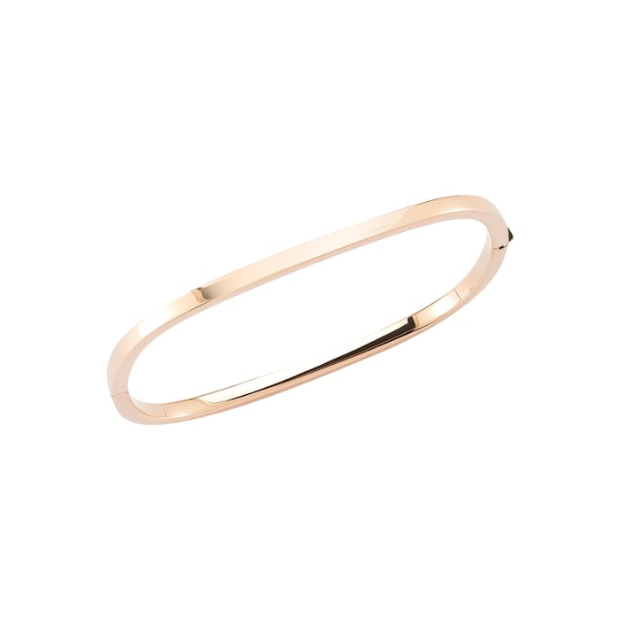 Roberto Coin 18K Rose Gold Designer Gold Square Bangle