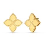 Roberto Coin 18k Yellow Gold Princess Flower Earrings