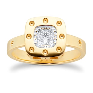 Roberto Coin Pois Moi 18ct Gold 0.12ct Ring