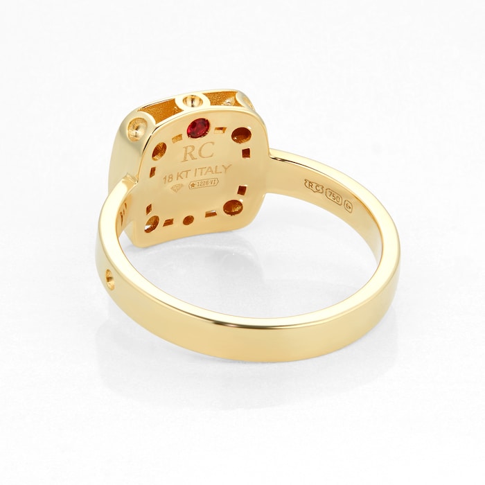 Roberto Coin Pois Moi 18ct Gold 0.12ct Ring