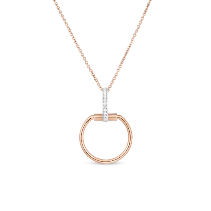 Roberto Coin Exclusive Classique Parisienne Diamond Pendant