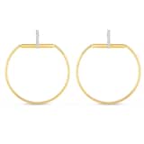 Roberto Coin 18k Yellow and White Gold Classique Parisienne Diamond Earrings