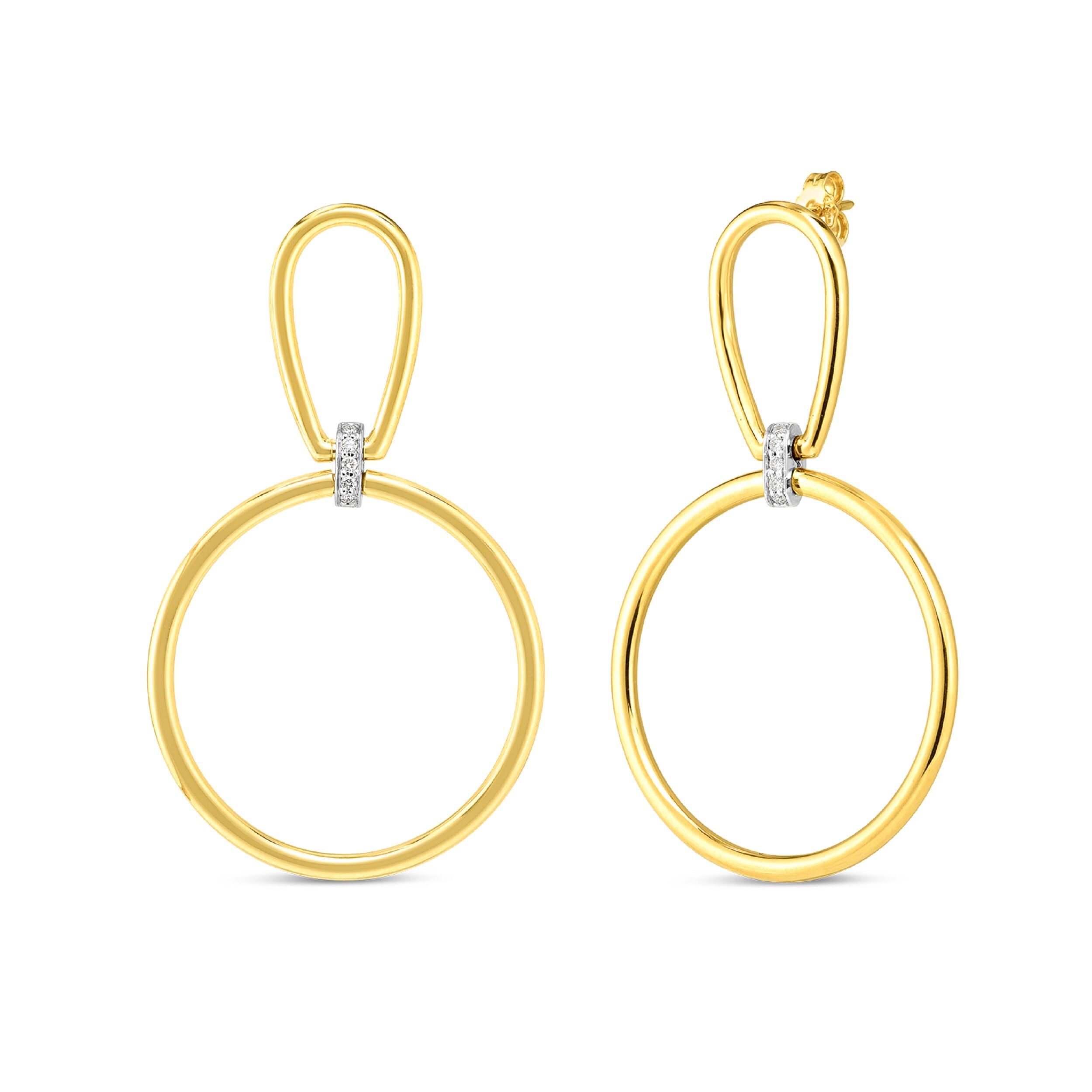 Roberto coin hot sale parisienne earrings