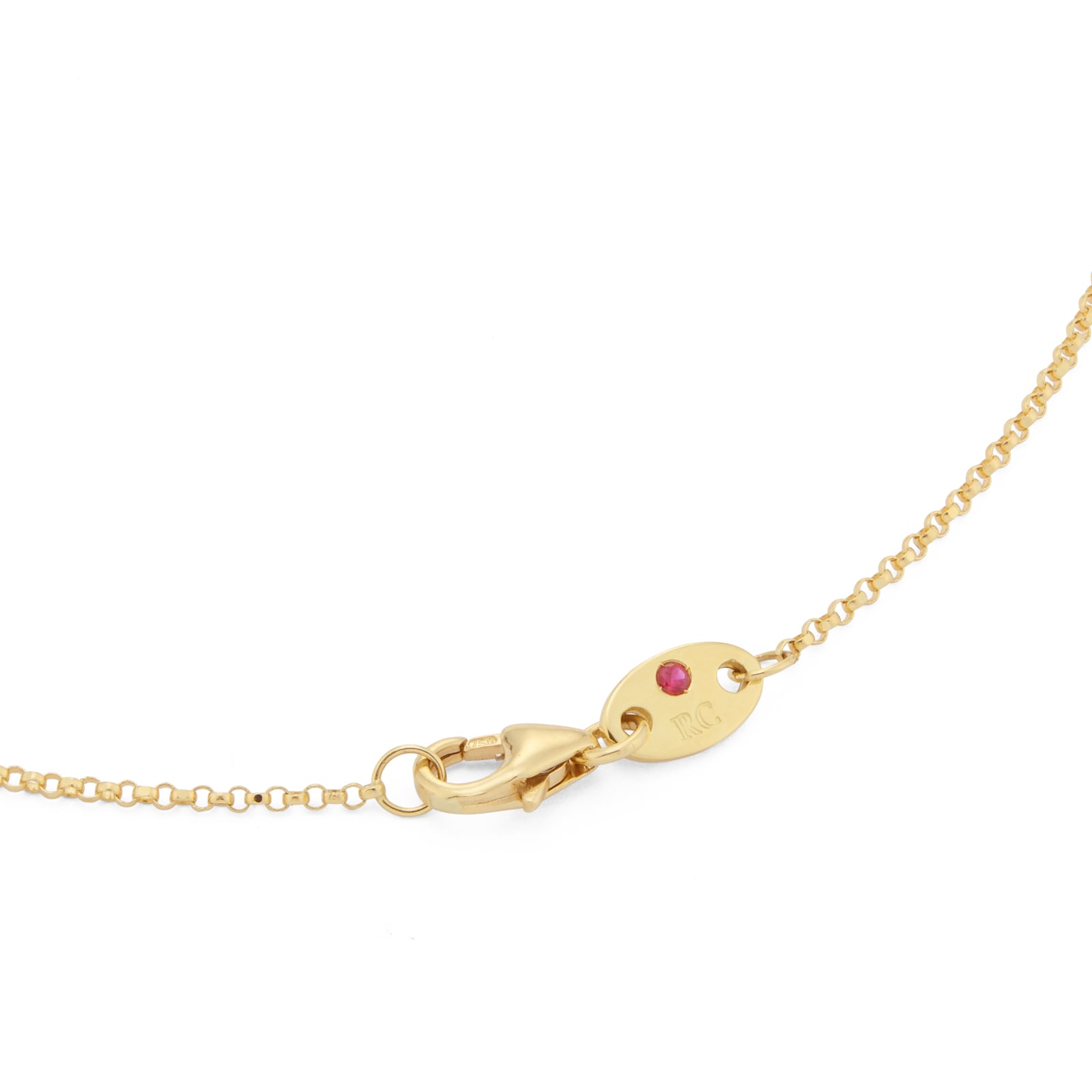 Roberto Coin Venetian Princess 18ct Yellow Gold 0.05ct Diamond Necklace Roberto Coin Venetian Princess 18ct Yellow Gold 0.05ct Diamond Necklace