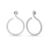 Roberto Coin The Marquesa Collection 18k White Gold 4.50cttw Diamond Earrings