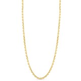 Roberto Coin 18k Yellow Gold Square Link Chain Necklace 34 Inch