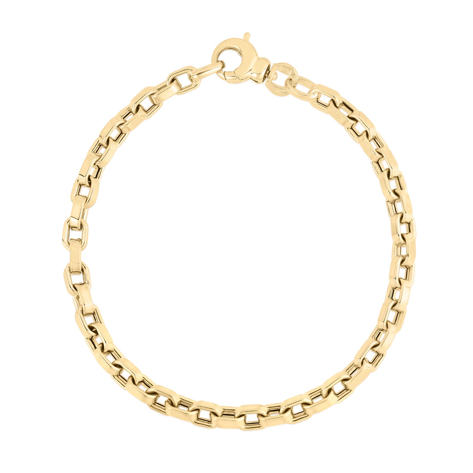 roberto coin yellow gold bracelet