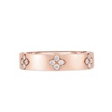 Roberto Coin 18ct Rose Gold Love In Verona 0.19ct Ring