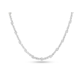 Roberto Coin The Marquesa Collection 18k White Gold 8.10cttw Diamond Necklace Roberto Coin The Marquesa Collection 18k White Gold 8.10cttw Diamond Necklace
