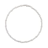 Roberto Coin The Marquesa Collection 18k White Gold 8.10cttw Diamond Necklace