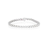 Roberto Coin The Marquesa Collection 18k White Gold 3.34cttw Diamond Bracelet