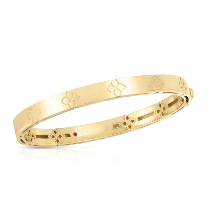 Roberto Coin 18k Yellow Gold Love In Verona Bangle