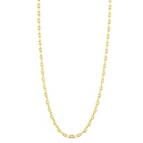 Roberto Coin 18k Yellow Gold Almond Link Chain Necklace 17"