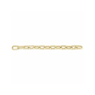 Roberto Coin 18K Yellow Gold Designer Gold Chunky Paperclip Link Chain Bracelet