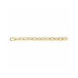 Roberto Coin 18K Yellow Gold Designer Gold Chunky Paperclip Link Chain Bracelet