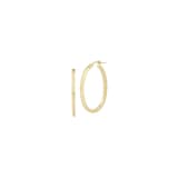 Roberto Coin 18K Yellow Gold The Perfect Hoop® Small Square Edged Oval Hoop Earrings