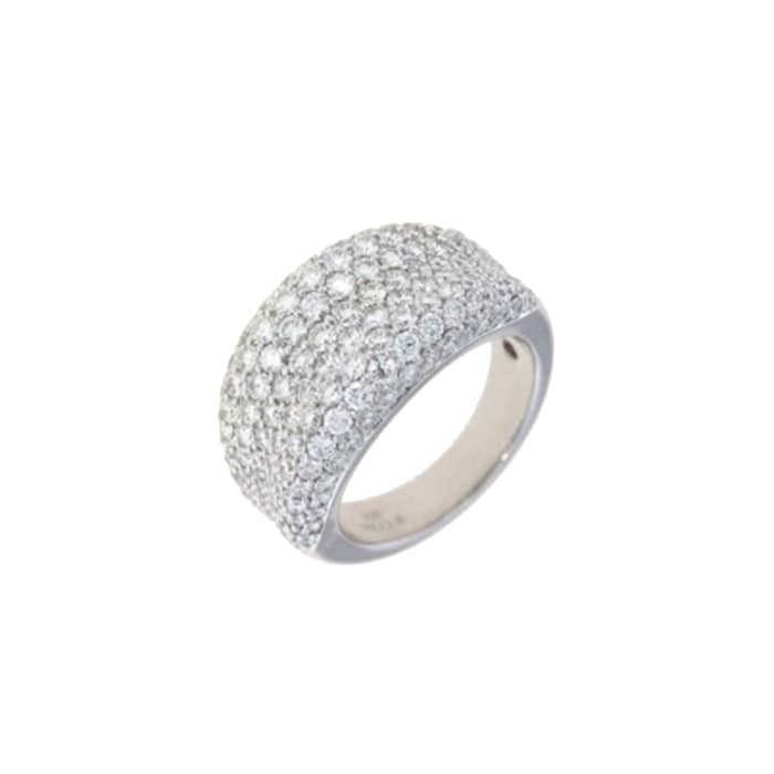 Roberto Coin 18ct White Gold Fantasia 3.536ct Diamond Ring