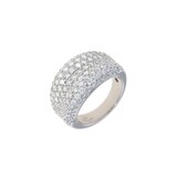 Roberto Coin 18ct White Gold Fantasia 3.536ct Diamond Ring - Ring Size L