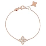 Roberto Coin Princess Flower 18ct Rose Gold Diamond Bracelet