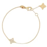 Roberto Coin Princess Flower 18ct Yellow Gold Diamond Bracelet