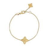 Roberto Coin Princess Flower 18ct Yellow Gold Bracelet