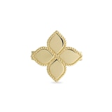 Roberto Coin 18ct Yellow Gold Princess Flower Ring - Ring Size J