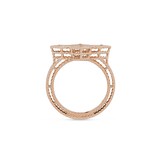 Roberto Coin 18ct Rose Gold Venetian Princess 0.05ct Diamond Ring