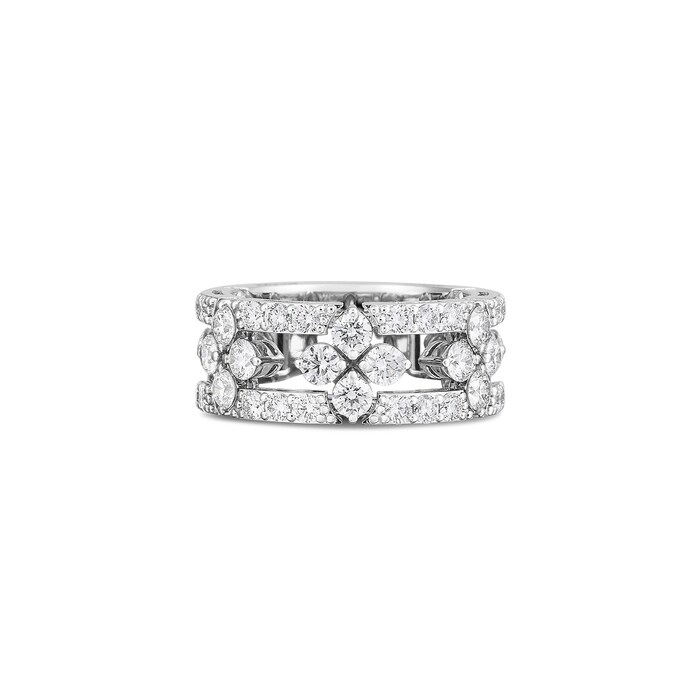 Roberto Coin 18k White Gold 2.65cttw Diamond Love in Verona Ring Size 6.5