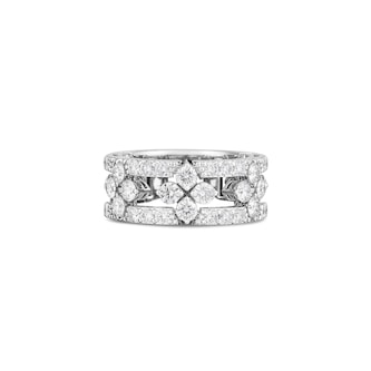 Roberto Coin 18k White Gold 2.65cttw Diamond Love in Verona Ring Size 6.5