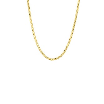 Roberto Coin 18k Yellow Gold Oval Link Necklace 18"