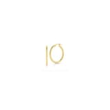 Roberto Coin 18k Yellow Gold 25mm Round Hoop Earrings