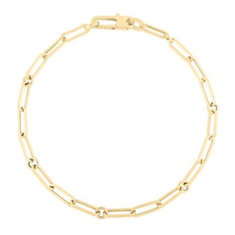 Roberto Coin 18k Yellow Gold Oval Link Bracelet