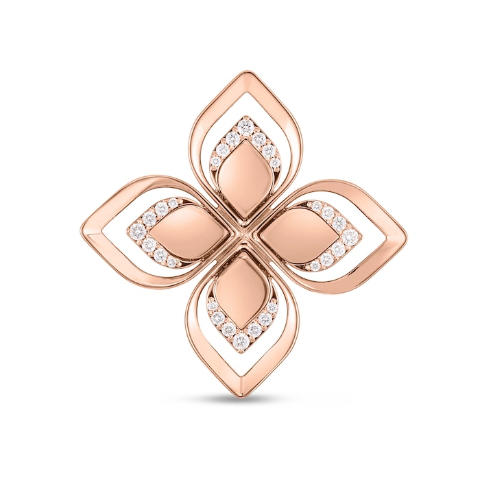 Roberto Coin Venetian Princess 18ct Rose Gold 0.32ct Diamond Ring