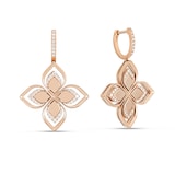 Roberto Coin Venetian Princess 18c Rose Gold 0.55ct Diamond Drop Earrings