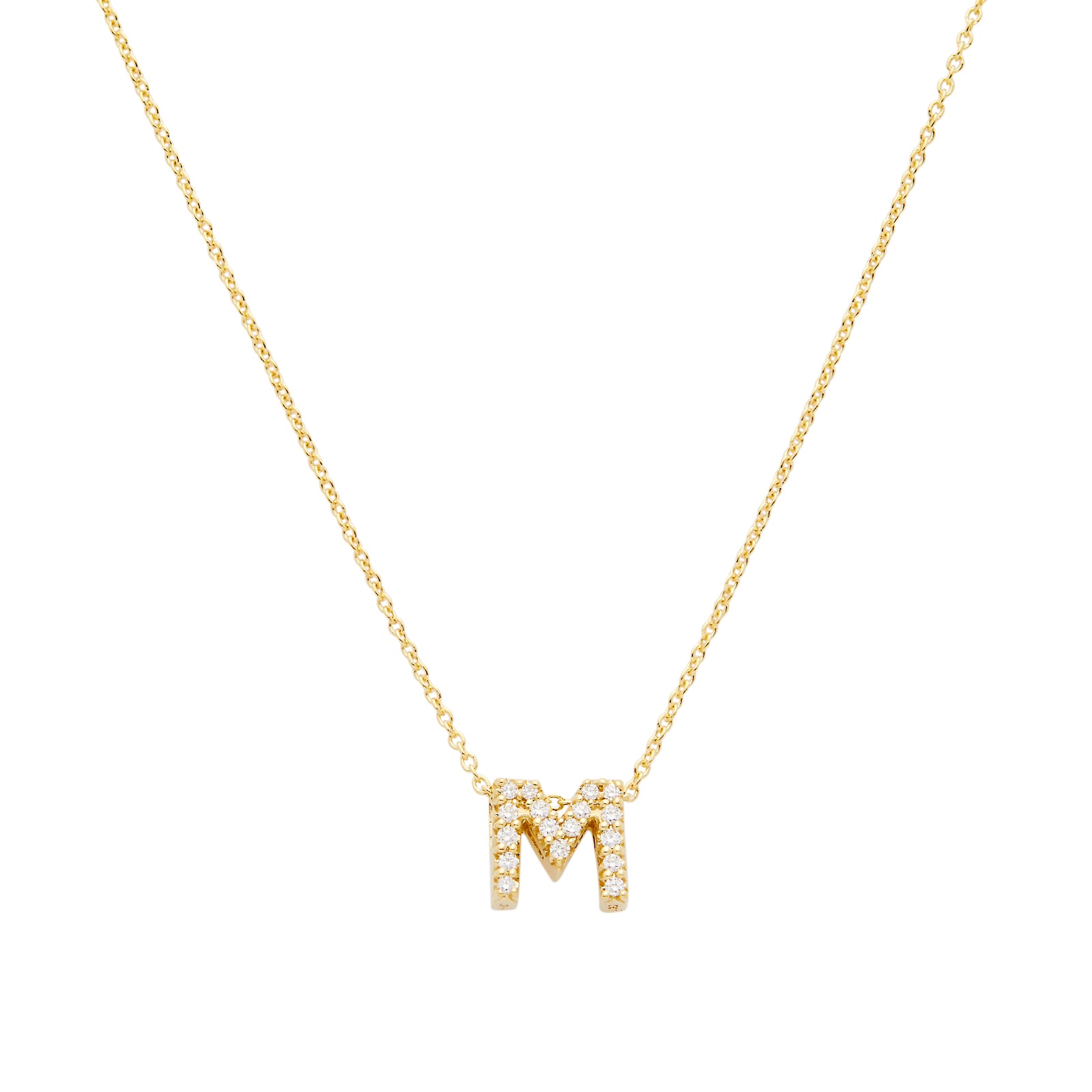 14k Gold And Diamond Initial Pendant Charm, Pave Diamond Pendant, Pave  Initial Pendant at Rs 15000 | Diamond Pendants in Jaipur | ID: 5645613348