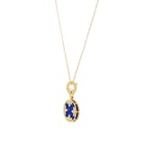 Roberto Coin Venetian Medallion 18ct Yellow Gold Lapis Lazuli & 1.26ct Diamond Pendant