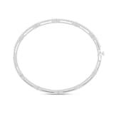 Roberto Coin Love In Verona 18ct White Gold 4.56ct Diamond Bangle