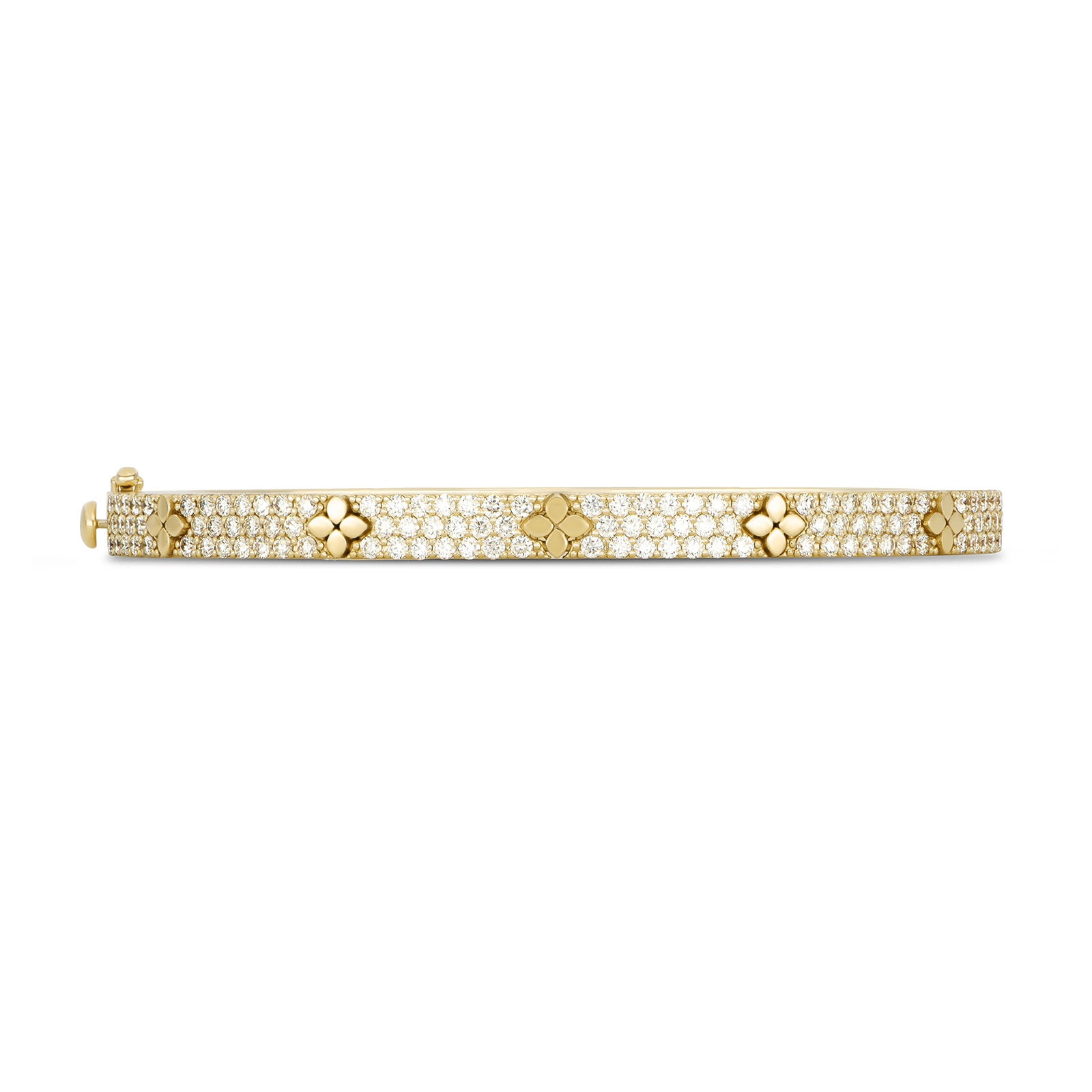 Roberto Coin Love In Verona 18ct Yellow Gold 1.52ct Diamond Bangle Roberto Coin Love In Verona 18ct Yellow Gold 1.52ct Diamond Bangle